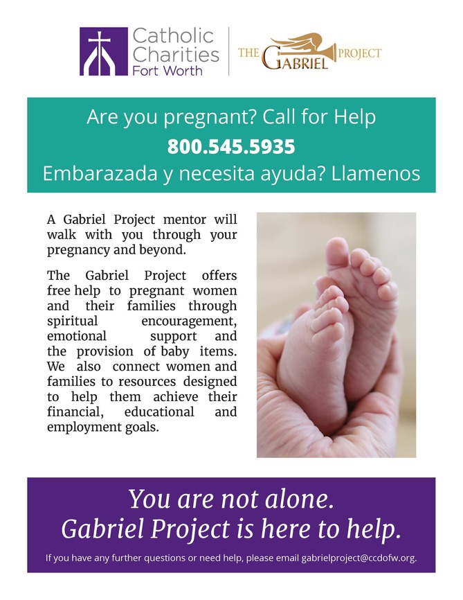 Gabriel (Angels) Project / Crisis Pregnancy St. Maria Goretti